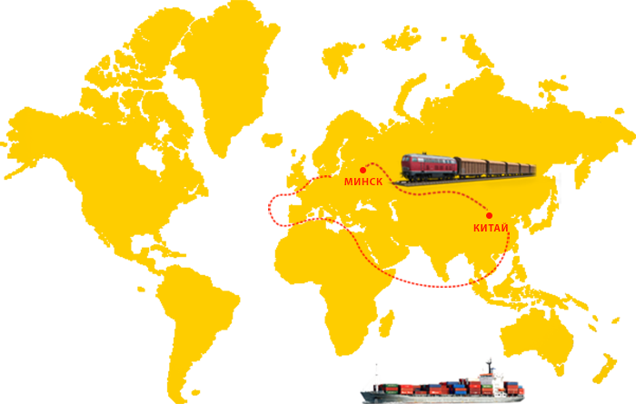 Карта поставок